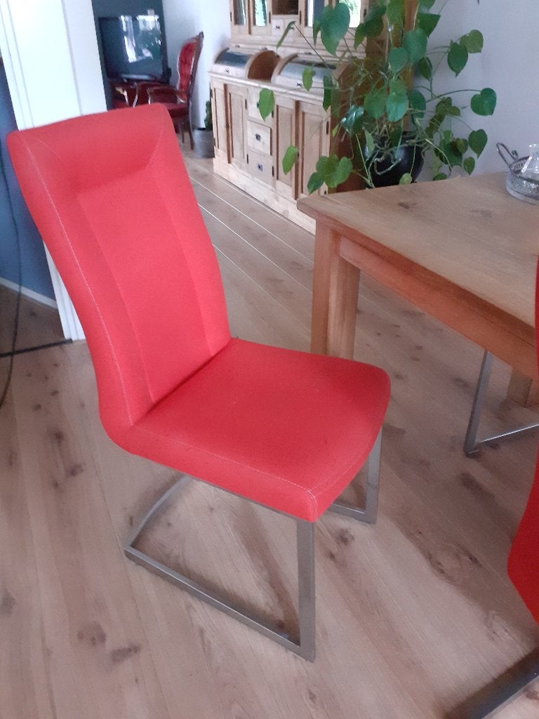 eetkamerstoelen, Ophalen, Gebruikt, Stof, Vijf, Zes of meer stoelen
