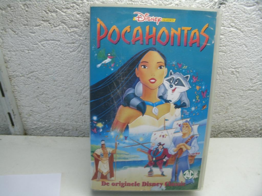 vhs 12a pocahontas, Alle leeftijden, Ophalen of Verzenden, Zo goed als nieuw