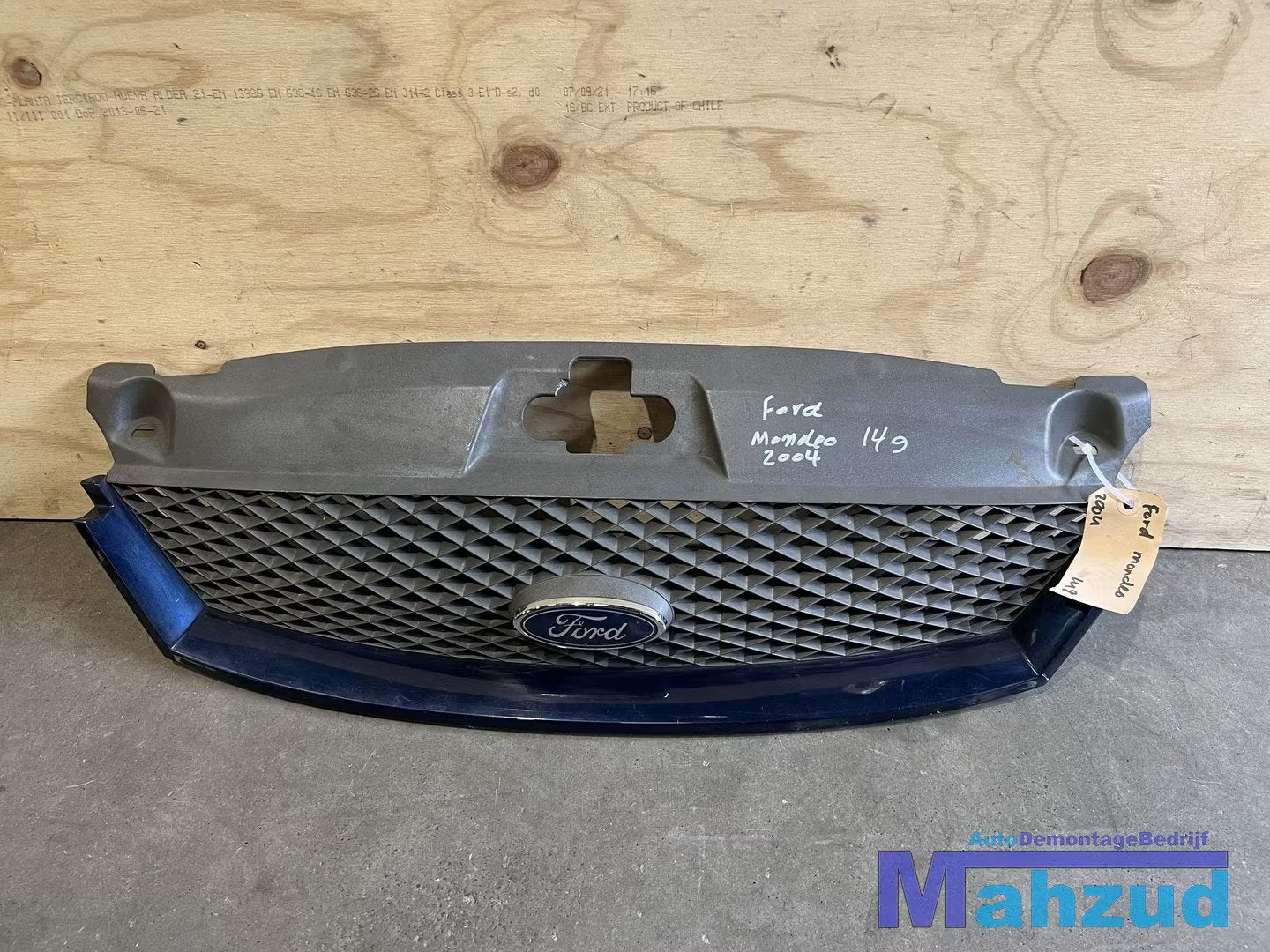 FORD MONDEO 3 Sedan blauw E2 grille 2000-2007, Gebruikt, Info@ford.com, Ophalen of Verzenden, Ford