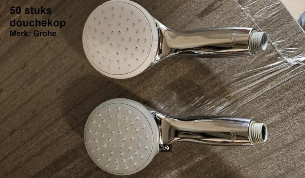 200 Hand douchekoppen grohe, Ophalen, Zo goed als nieuw