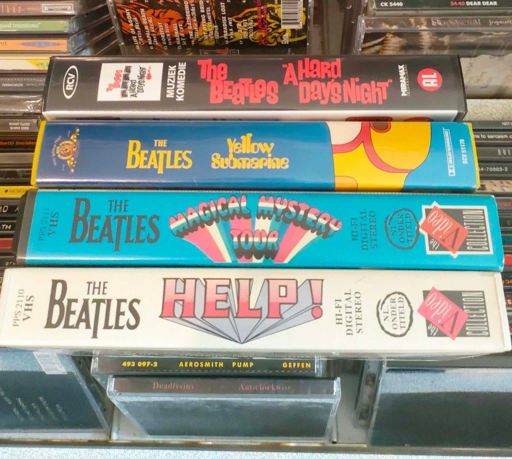 Elvis/Beatles  VHS, Cd's en Dvd's, VHS | Documentaire, Tv en Muziek, Alle leeftijden, Ophalen of Verzenden, Gebruikt, Muziek en Concerten