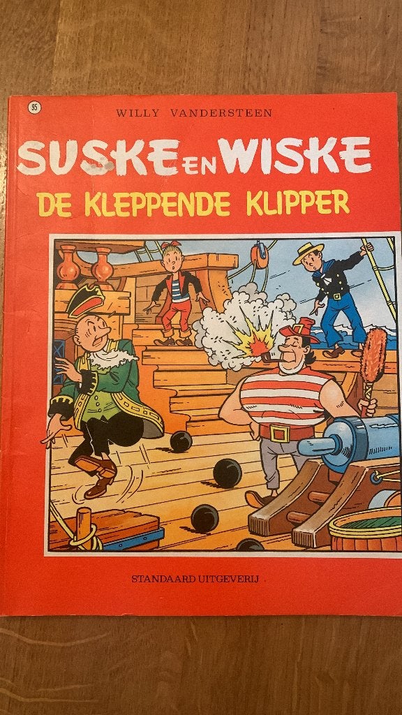 Suske en wiske -Klepperende klipper, Eén stripboek, Ophalen, Gelezen