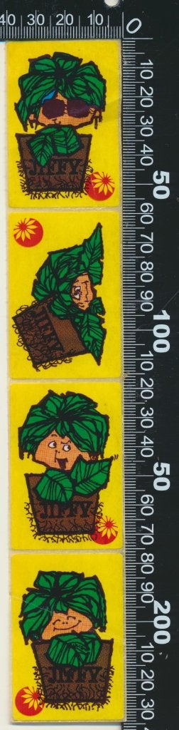 Sticker: Jiffy (Stickervel), Verzenden, Zo goed als nieuw, Bedrijf of Vereniging