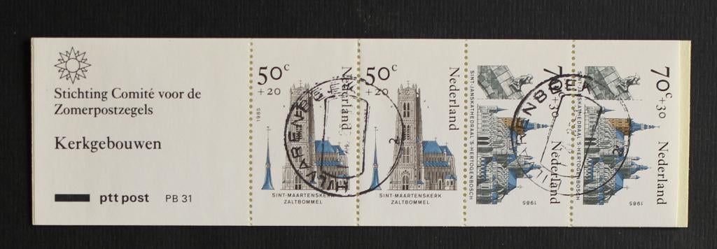 NVPH PB 31 Postzegelboekje gestempeld, Postzegels en Munten, Postzegels | Nederland, Verzenden, Na 1940, Gestempeld