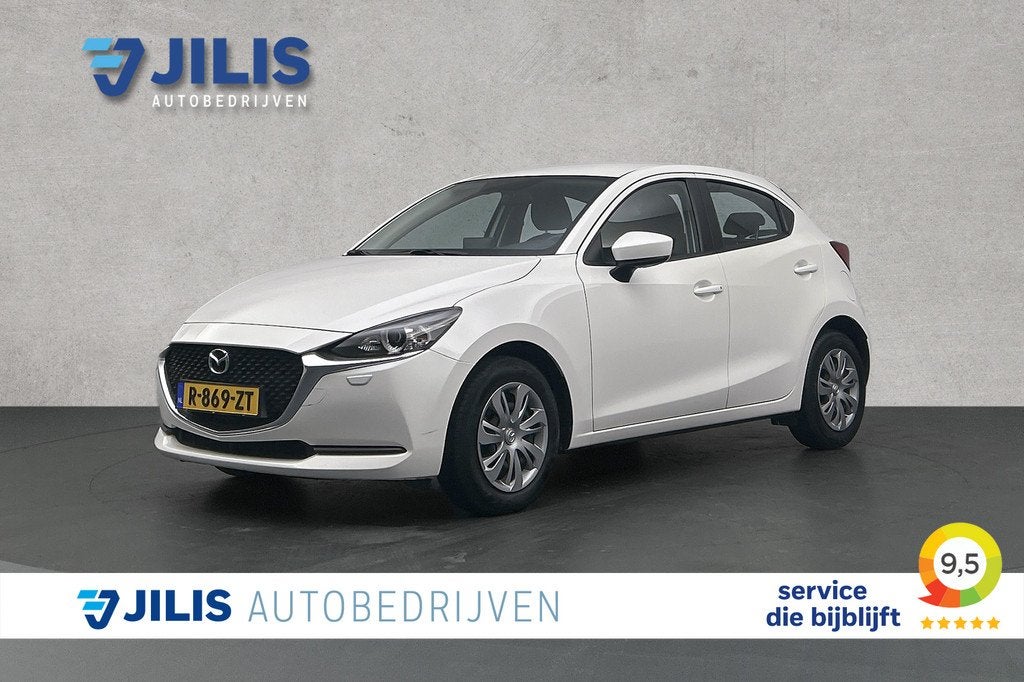 Mazda 2 1.5 Skyactiv-G | Airco | Apple Carplay | Cruise cont, Stof, Euro 6, 4 cilinders, Wit
