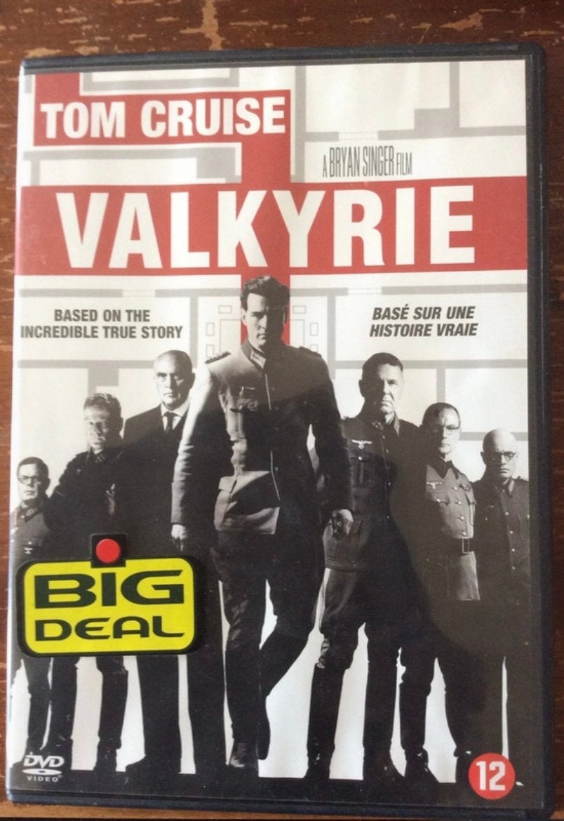 Valkyrie DVD - Tom Cruise - Gebaseerd op waargebeurd verhaal, Vanaf 12 jaar, Ophalen of Verzenden, Gebruikt, Actiethriller