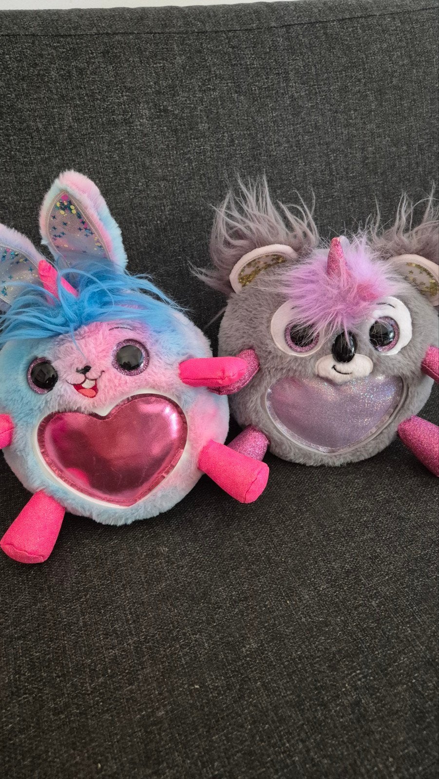 Zuru pratende Rainbocorns Knuffels - Koala en Konijn, Overige merken, Overige karakters, Overige typen, Ophalen of Verzenden