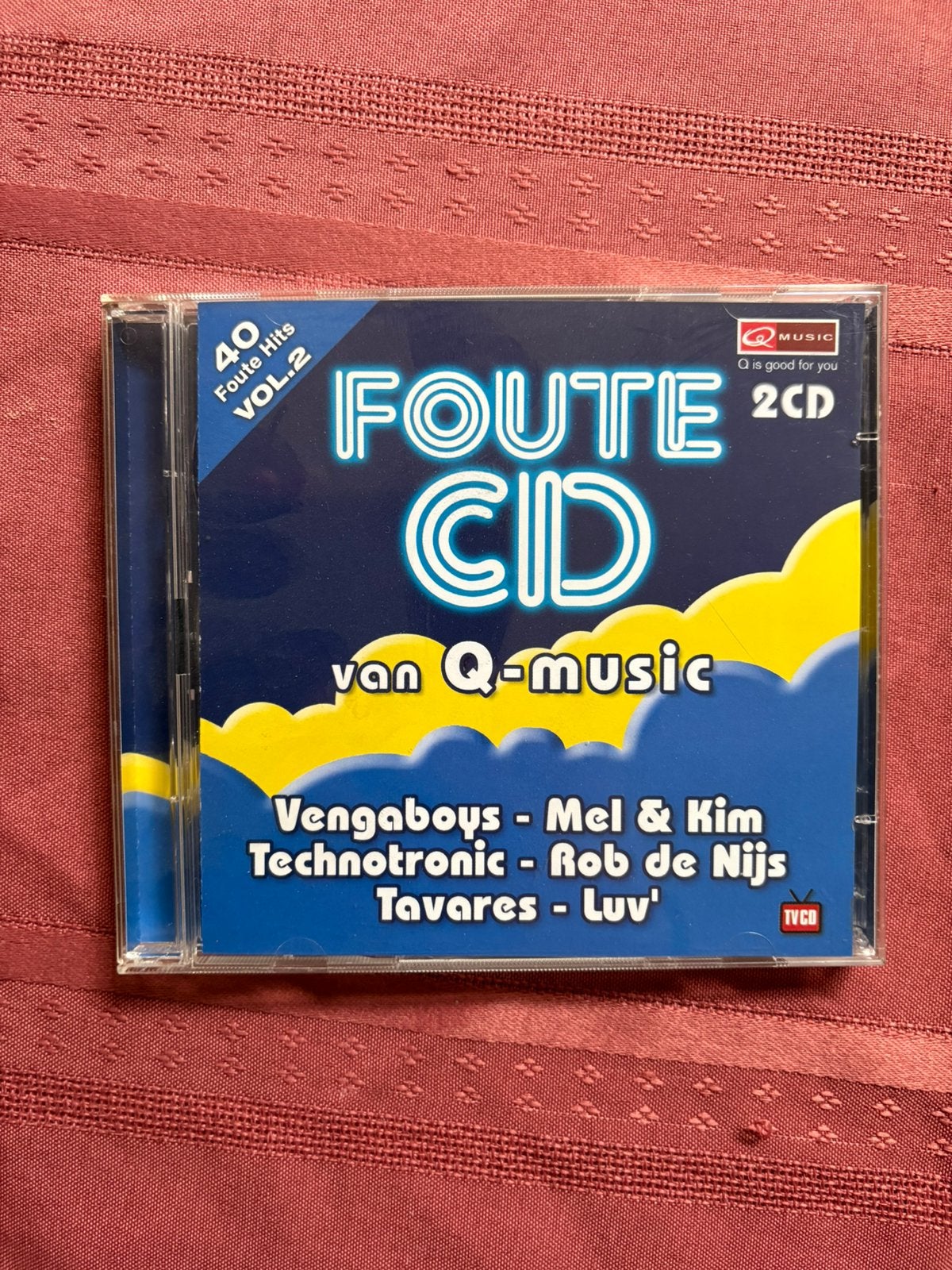 Foute Cd van Q-Music vol. 2  2cd, Verzenden, Gebruikt, Pop, Verzamelalbum