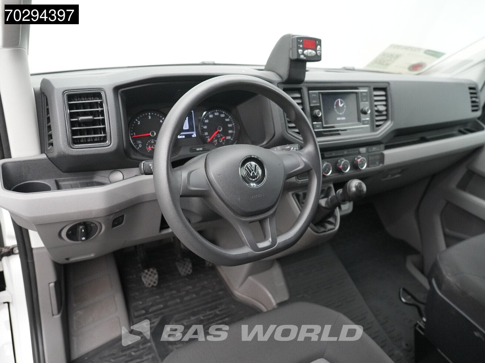 Volkswagen Crafter 177pk Koelwagen Carrier Viento 350 L4H3 A, Start-stop-systeem, Stof, Gebruikt, Euro 6