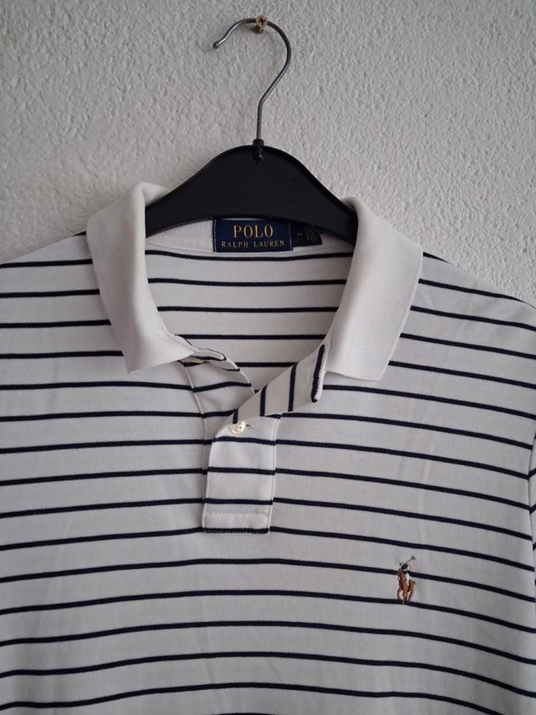 Polo Ralph Lauren gestreept poloshirt maat M, Ophalen of Verzenden