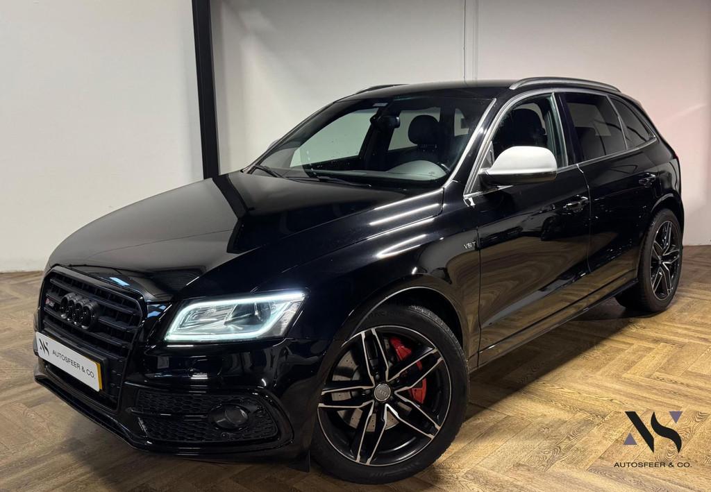Audi SQ5 3.0 TDI SQ5 quattro Pro Line CAM PDC, Auto's, Automaat, 15 km/l, Gebruikt, Zwart