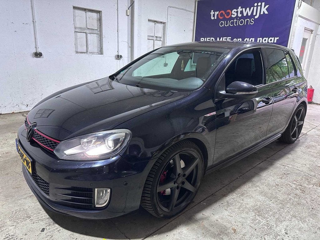 Volkswagen - Golf - 2.0 DSG GTI - K-685-DF- 2010, Auto's, Volkswagen, Euro 5, Gebruikt, 4 cilinders, Zwart