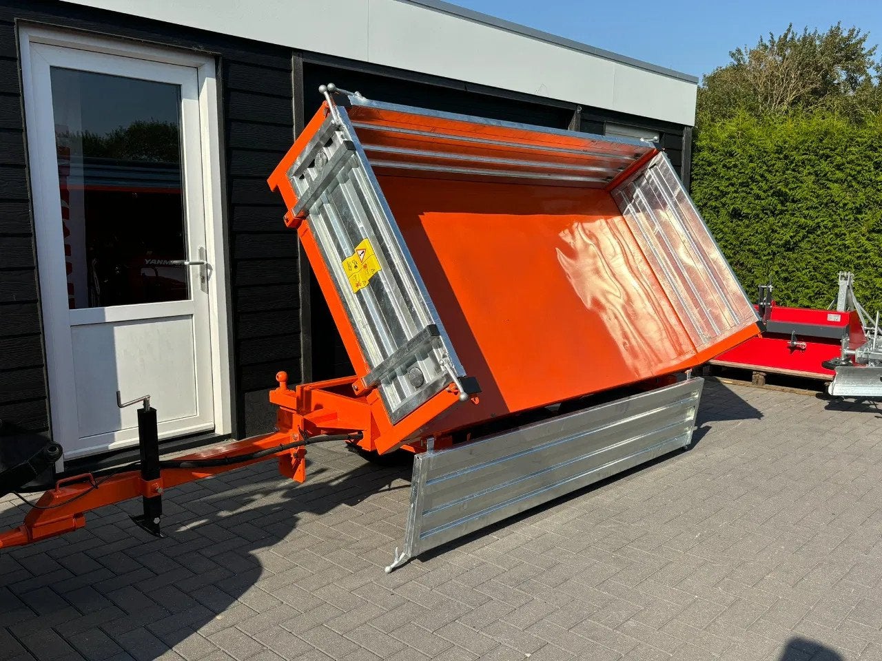 KS Kiepwagen NIEUW: driezijdig kiepende tandemasser! Minitra, Zakelijke goederen, Agrarisch | Werktuigen, Overige, Overige typen