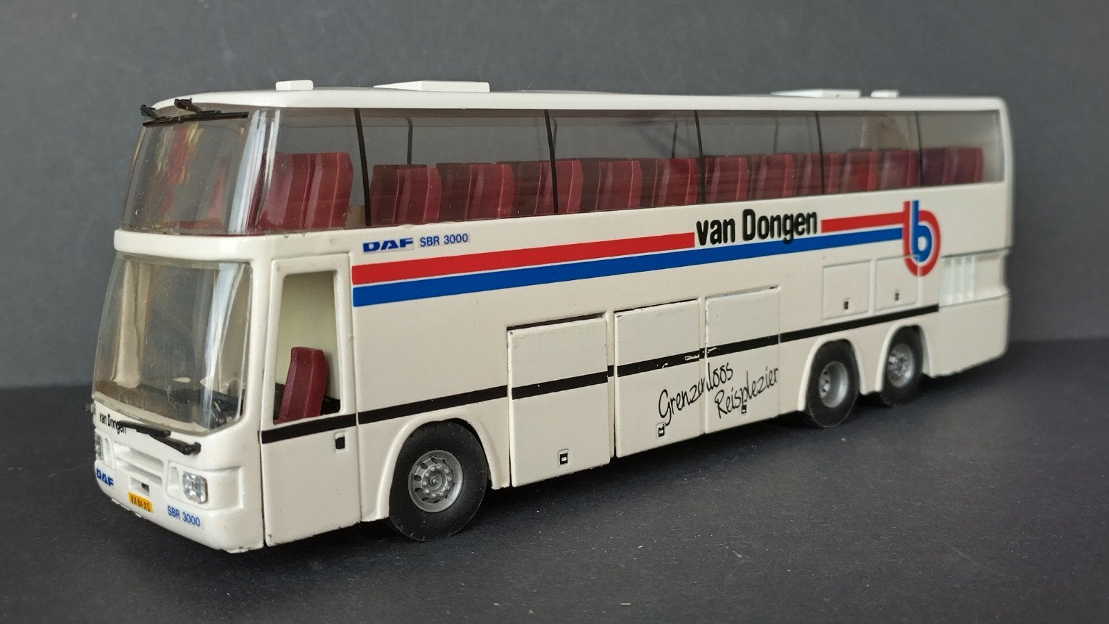 Daf Sbr 3000 Bus Van Dongen 1:50 Tekno Pol, Verzenden, ., De Lier holland, Tekno