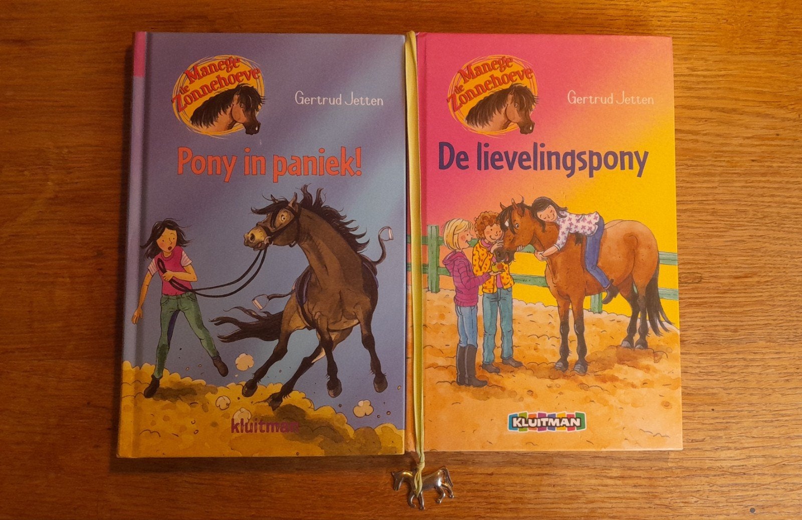 Manege Zonnehoeve: Pony in paniek! & De lievelingspony, Ophalen of Verzenden, Gelezen, Gertrud Jetten, Fictie algemeen