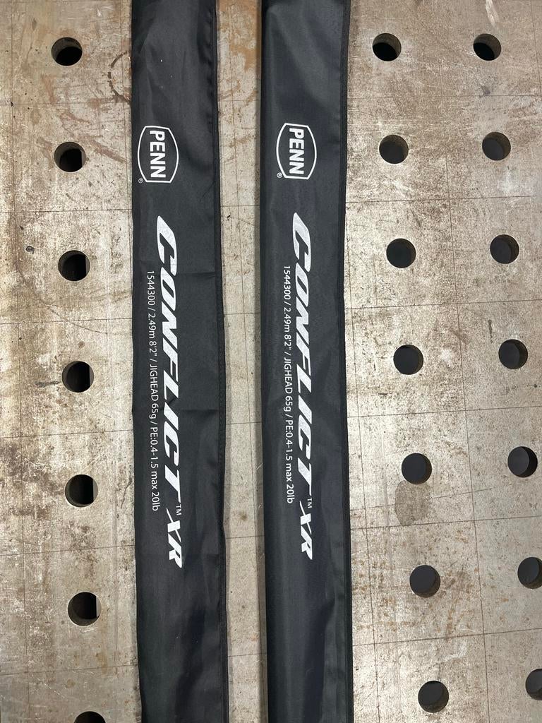 Nieuwe Penn Conflict XR Werphengel - 2.49m 8'2" JIGHEAD 65g, Ophalen of Verzenden, Nieuw, Werphengel