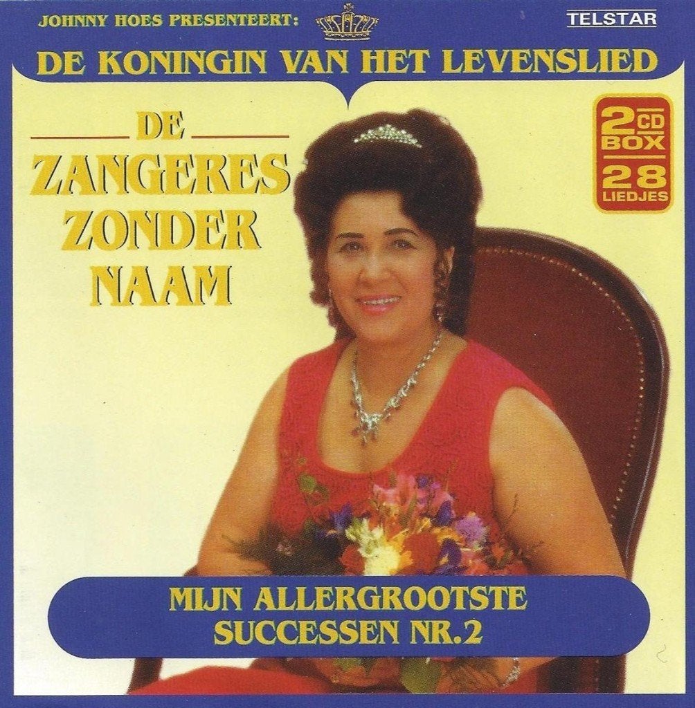 Zangeres Zonder Naam ‎– Mijn Allergrootste Successen Nr. 2, Ophalen of Verzenden, Nieuw in verpakking, Levenslied of Smartlap