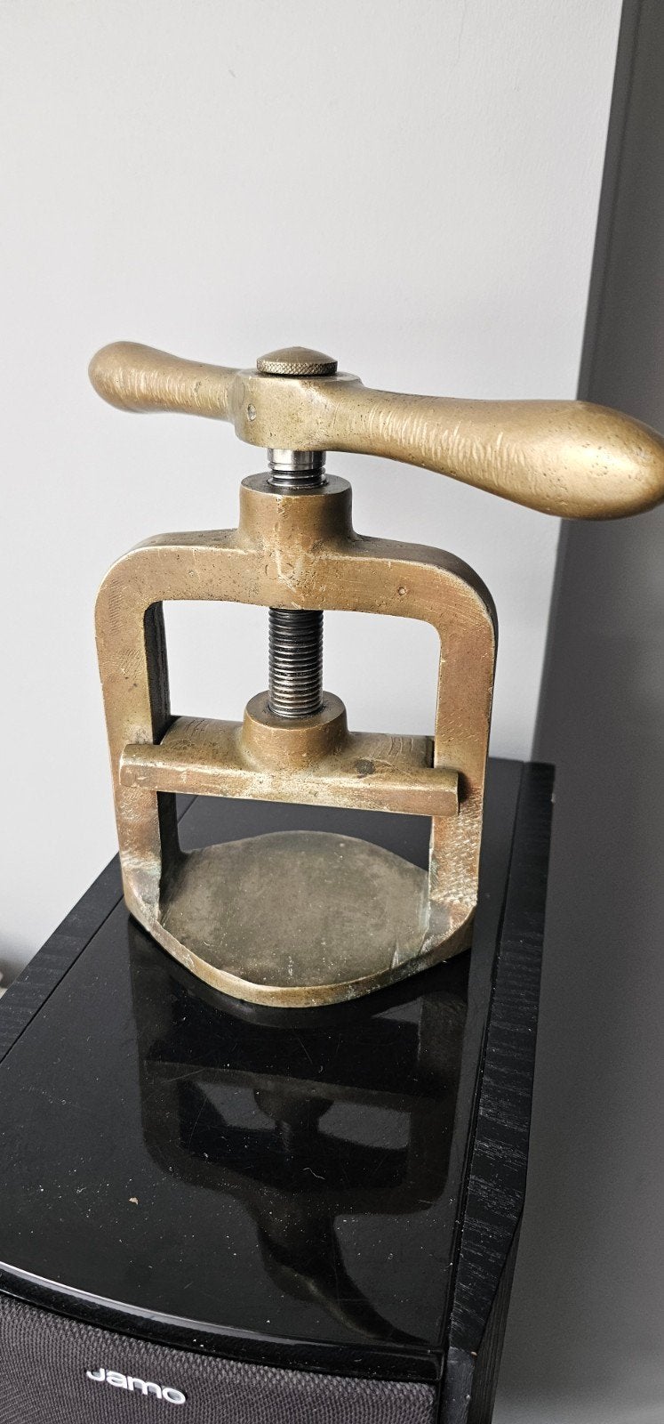 Zware messing pers - Antiek en decoratief, Ophalen of Verzenden