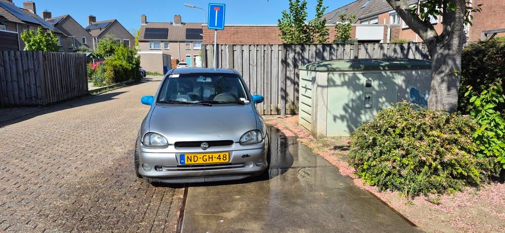 Opel Corsa 1.6 GSI 16V 1994 Grijs C20XE, Auto's, Opel, Voorwielaandrijving, 450 kg, 31 €/maand, 4 cilinders