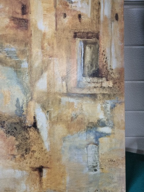 schilderij Corry olthof  op hout, Ophalen of Verzenden, 'T Olde Gre-j, Info@toldegrej.nl, Endepoelstraat 20f Didam