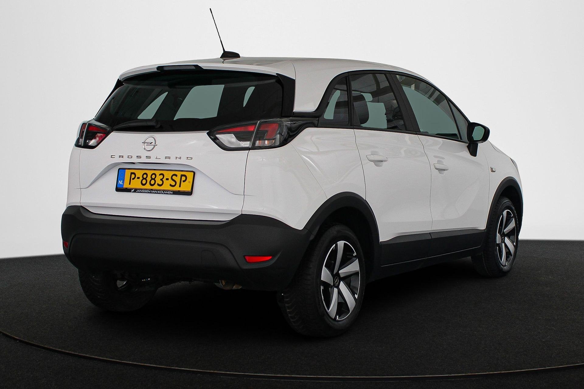 Opel Crossland 1.2 Turbo Edition 110PK Stoel-Stuurverwarming, Auto's, Voorwielaandrijving, Automatische klimaatregeling, Gebruikt