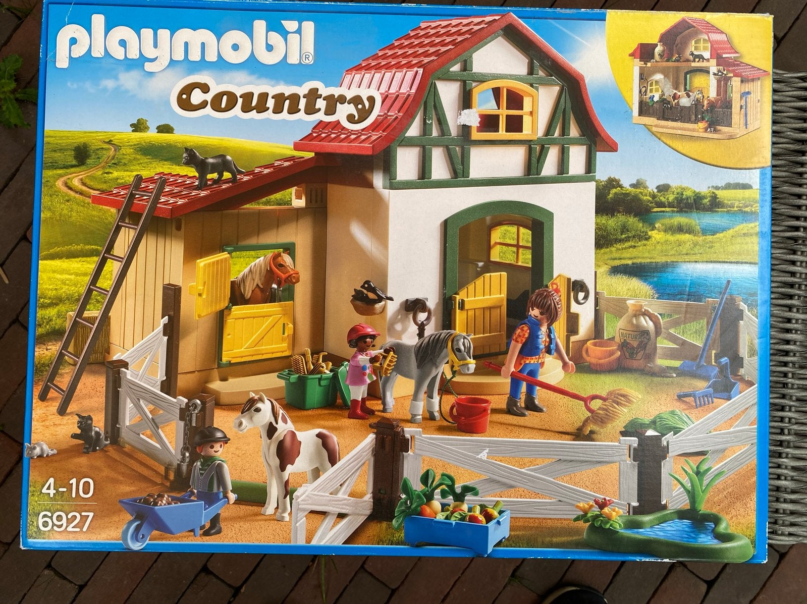 Playmobil Country Boerderij Set 6927, Ophalen, Gebouw, Complete set, Zo goed als nieuw