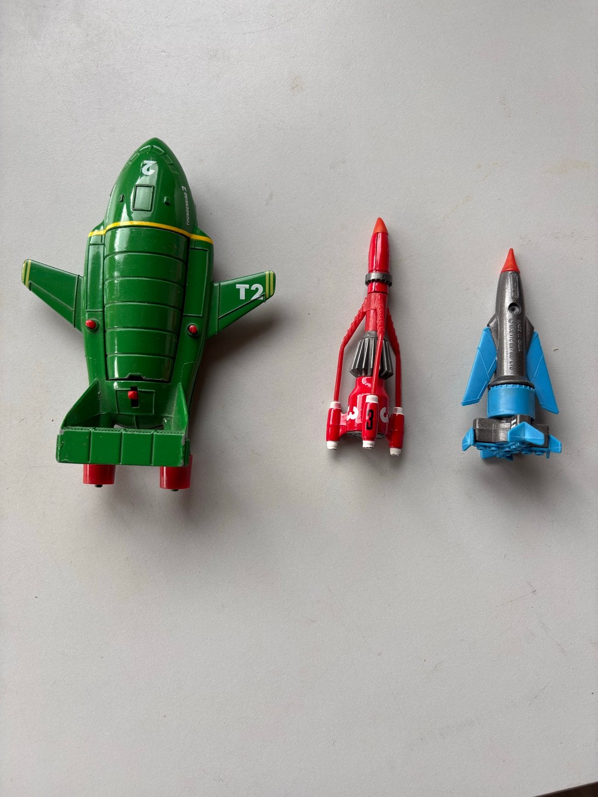 Matchbox Thunderbirds 1, 2 & 3,Originele speelgoedvoertuigen, Verzamelen, Speelgoed, Verzenden, Zo goed als nieuw