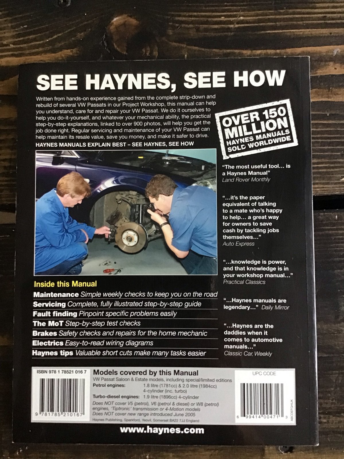 VW Passat Werkplaatshandboek (2000-2005) Haynes, Auto diversen, Handleidingen en Instructieboekjes, Ophalen of Verzenden