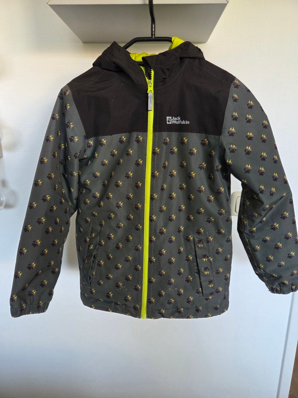 Prachtige jas Jack Wolfskin, Jongen of Meisje, Jack Wolfskin, Ophalen of Verzenden, Zo goed als nieuw