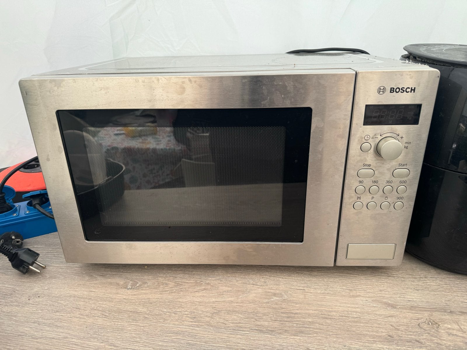 Bosch magnetron met draaiplateau, Witgoed en Apparatuur, Ophalen, Draaiplateau, Magnetron, Zo goed als nieuw