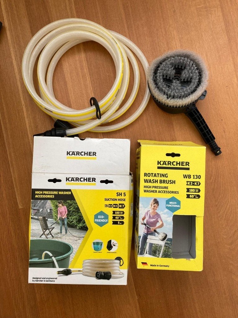 Karcher accessory, Ophalen