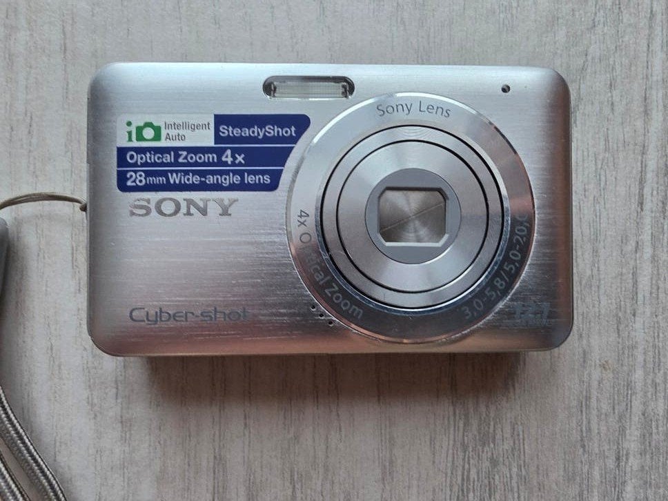 Sony Cyber-shot DSC-W310 Compactcamera - 12.1 MP, 4x Zoom, Audio, Tv en Foto, Fotocamera's Digitaal, Gebruikt, Handleiding, Ophalen of Verzenden