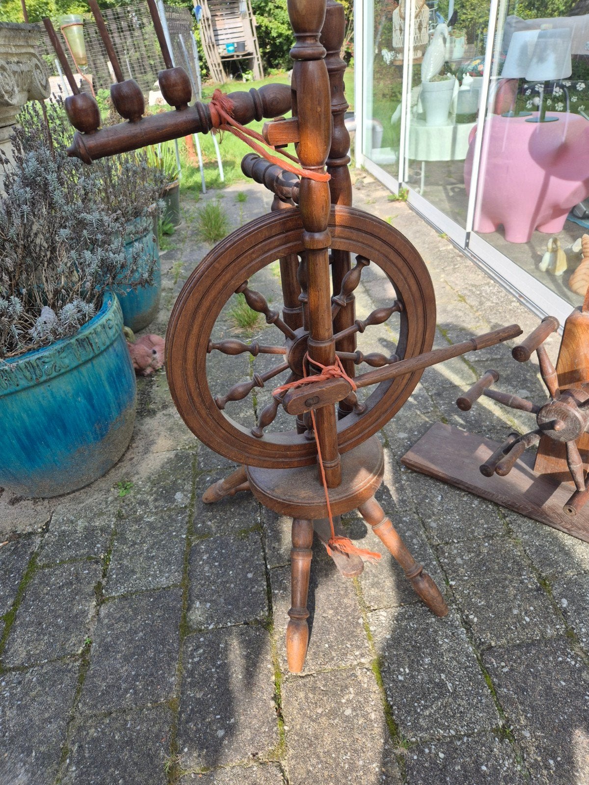 Antiek Spinnenwiel - Decoratief of voor Restauratie, Ophalen
