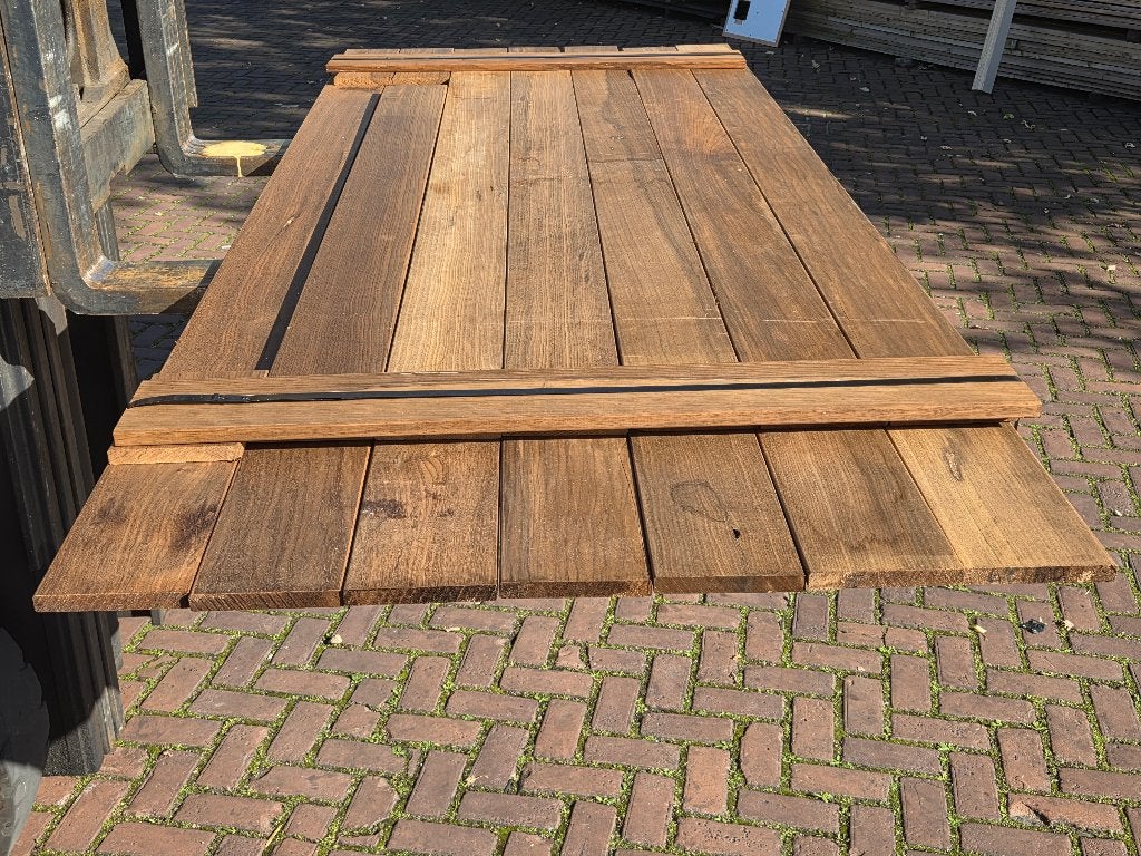 Hardhouten planken – geschaafd 1.8x14.0 cm - nr: HP136, Tuin en Terras, Ophalen, Planken, Nieuw, Hardhout
