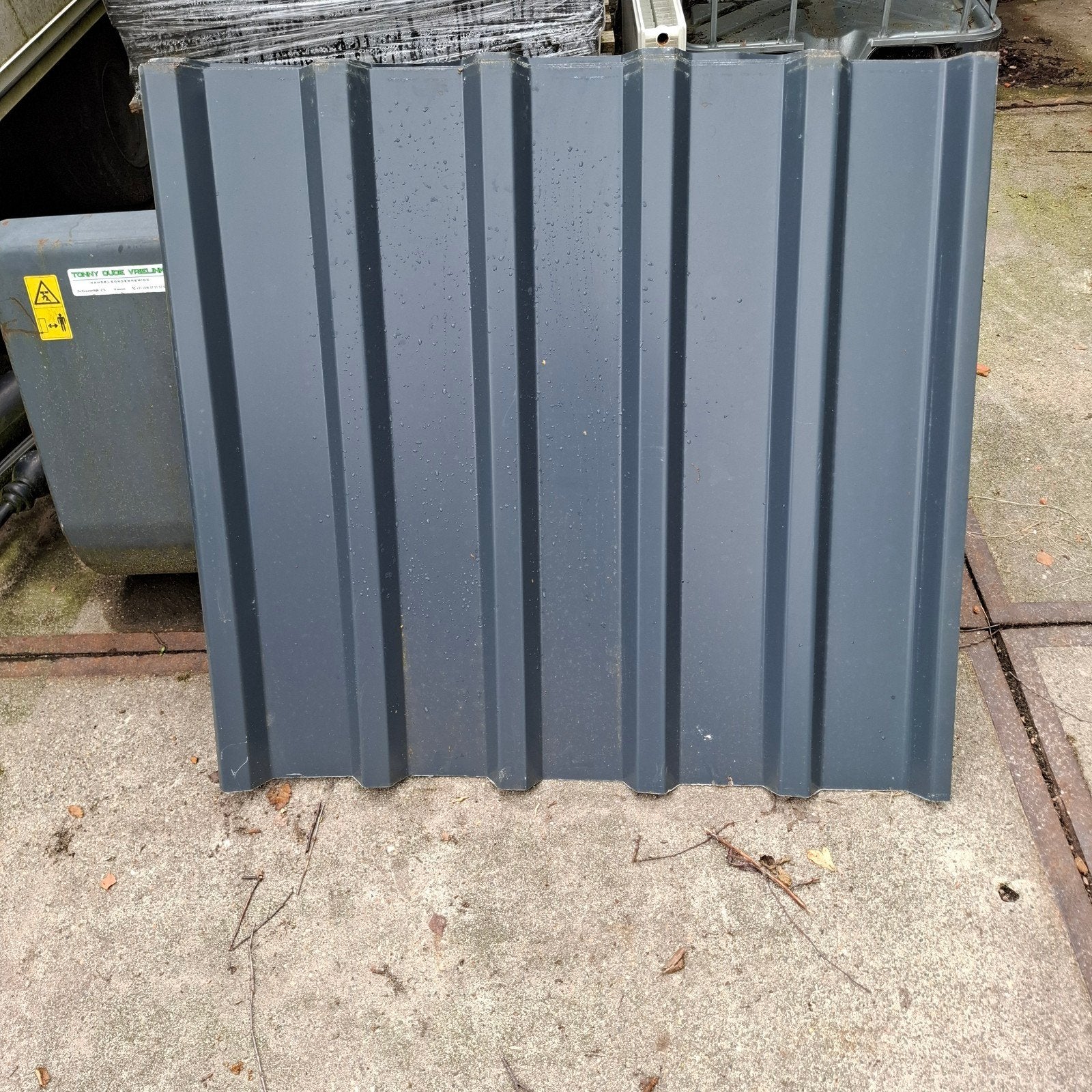 Damwand platen - dak houthok - overkapping, Dakplaat of Dakpanplaat, Overige kleuren, Ophalen of Verzenden, Zo goed als nieuw