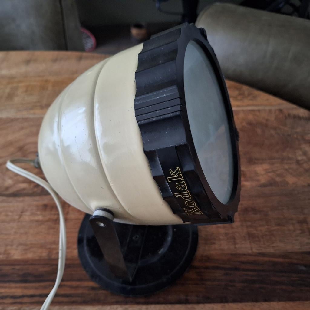 Vintage Kodak projectorlamp / spot, Antiek en Kunst, Antiek | Lampen, Ophalen of Verzenden