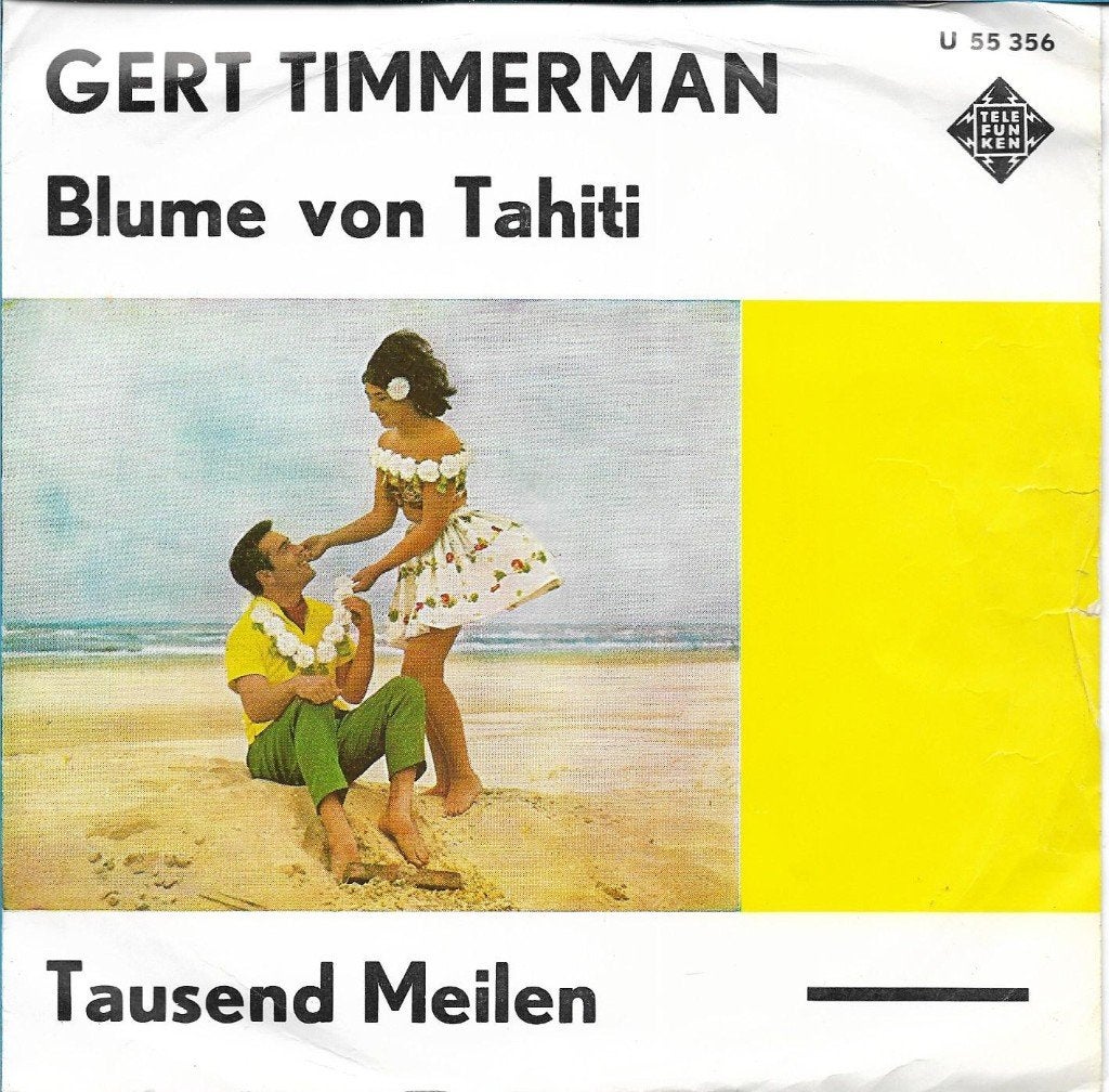 Gert Timmerman - Blume von Tahiti, Ophalen of Verzenden, Gebruikt, 7 inch, Nederlandstalig