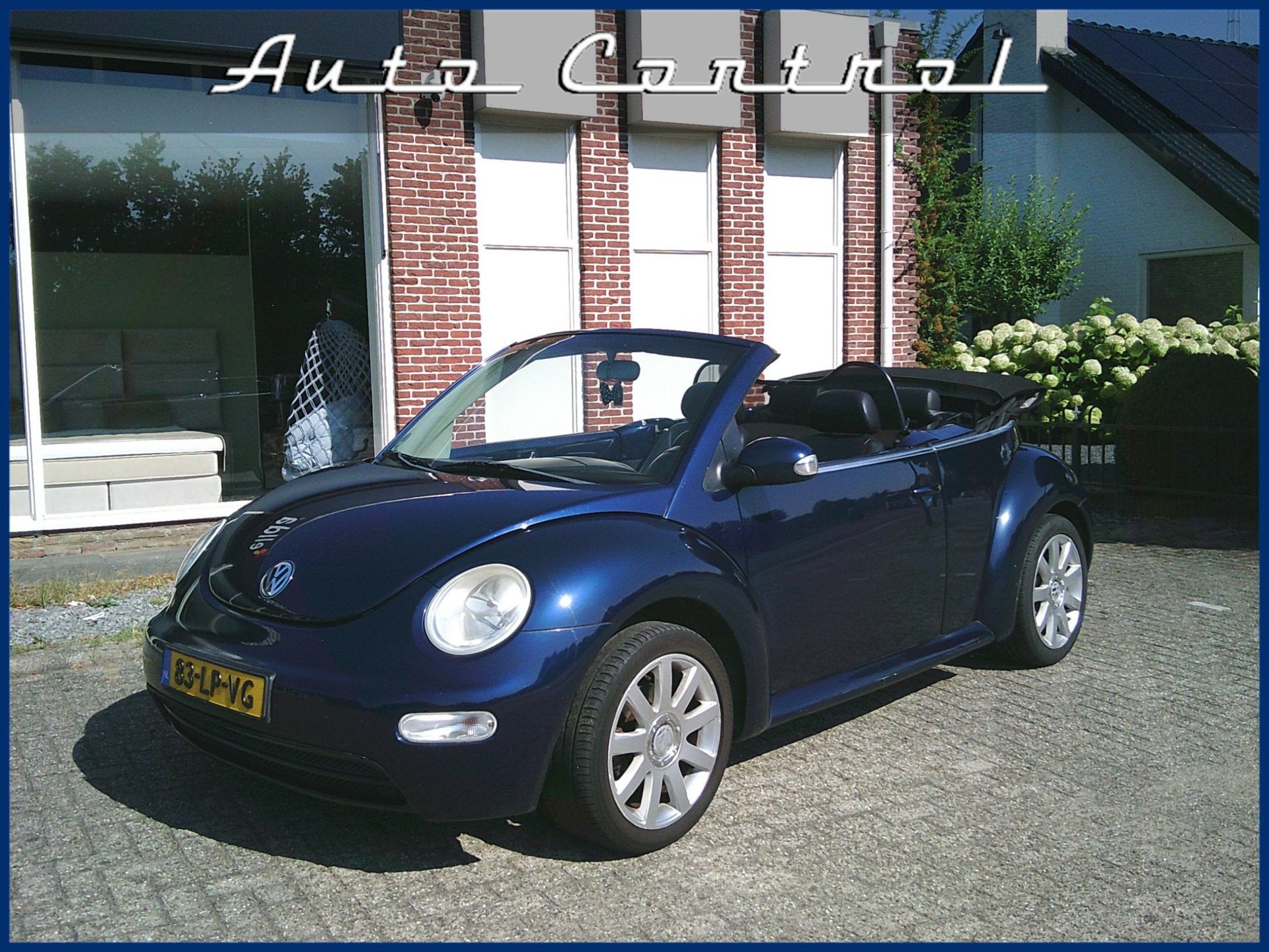 Volkswagen New Beetle Cabriolet 2.0 Highline 2003, Auto's, Volkswagen, Voorwielaandrijving, Stoelverwarming, Gebruikt, Beetle (Kever)