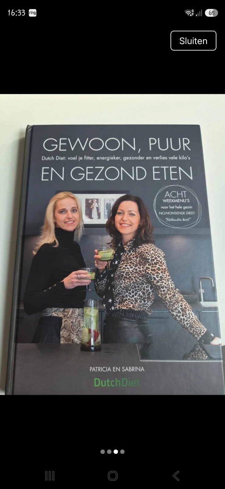 gewoon puur en gezond eten, Boeken, Ophalen, Zo goed als nieuw