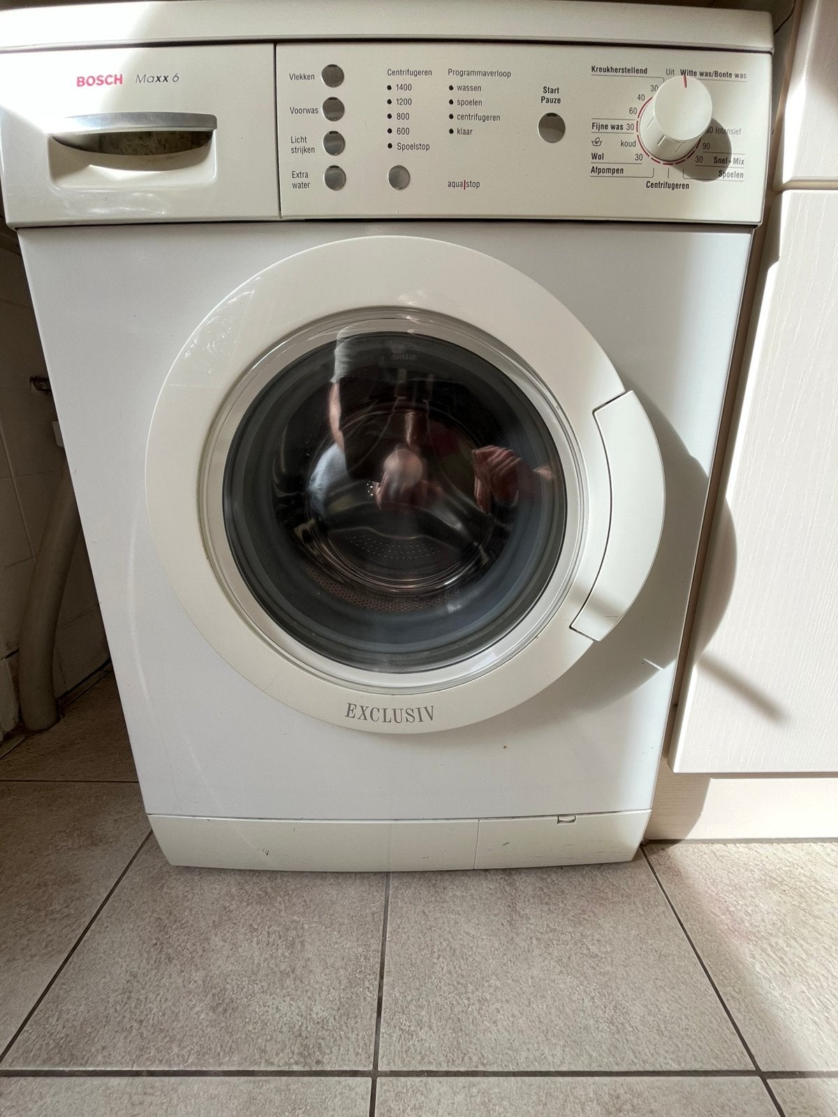 Bosch Maxx 6 wasmachine, Ophalen, Gebruikt, Voorlader, 85 tot 90 cm