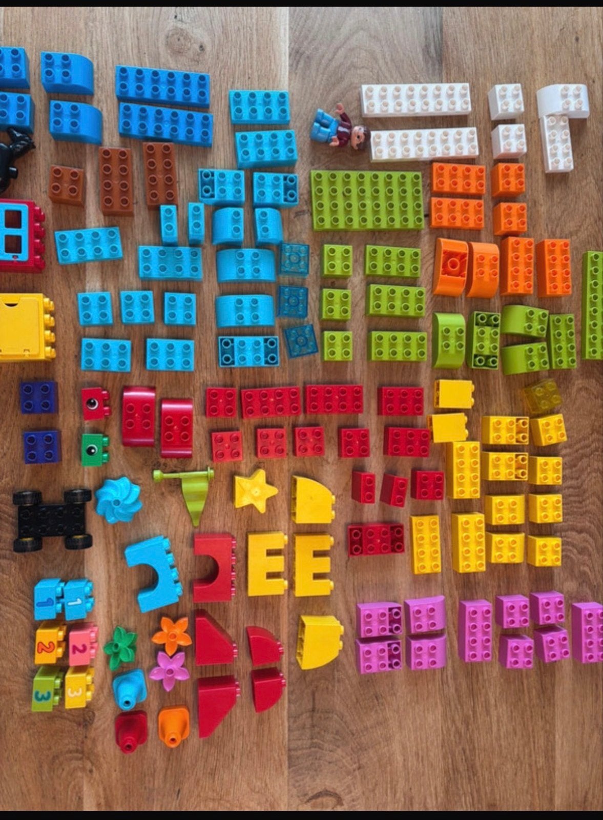 Lego Duplo blokken divers - Ruim 100 stuks, Kinderen en Baby's, Ophalen of Verzenden, Gebruikt