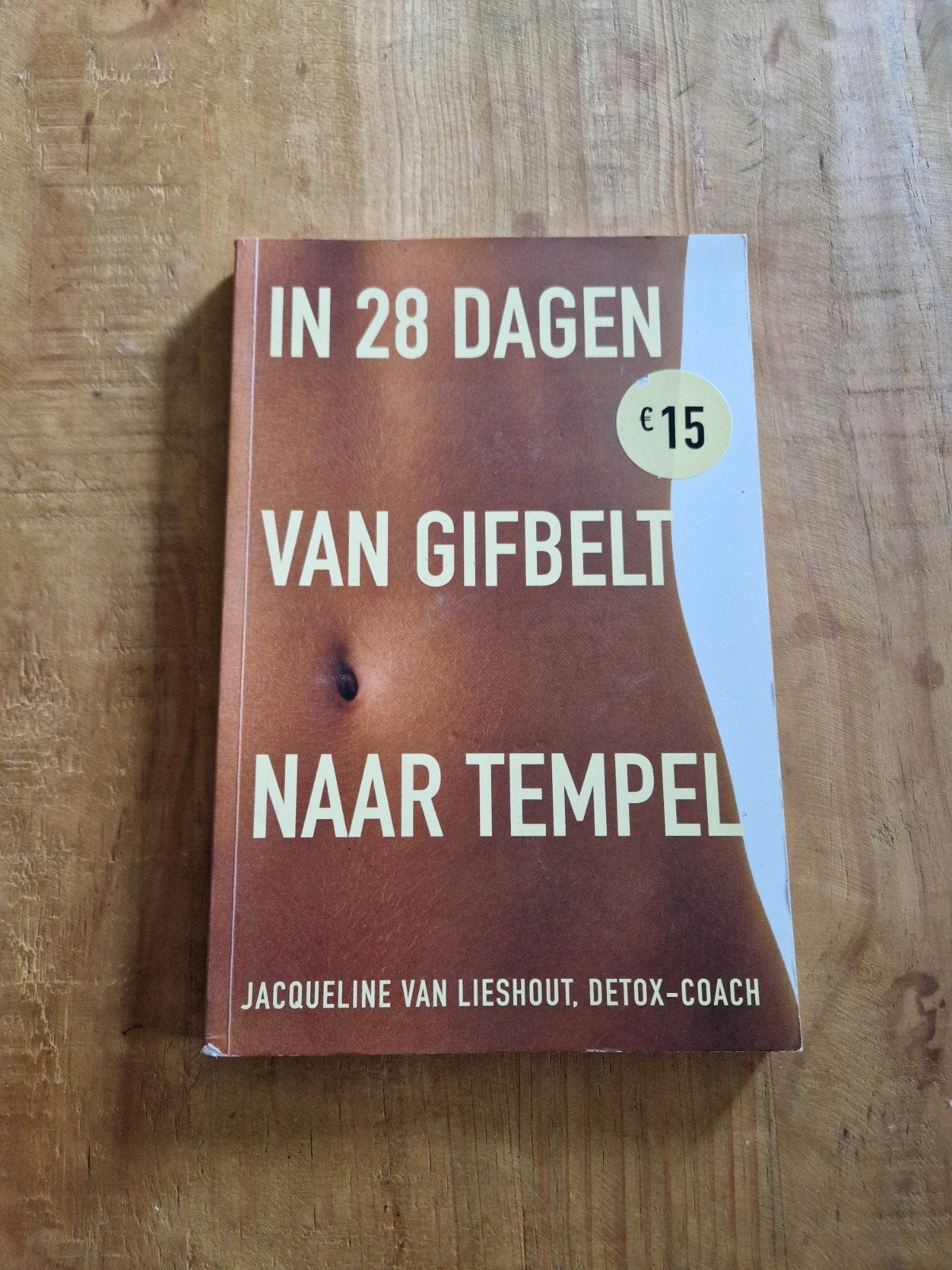In 28 Dagen van Gifbelt naar Tempel - Jacqueline v Lieshout, Ophalen of Verzenden, Zo goed als nieuw, Dieet en Voeding, Jacqueline van Lieshout