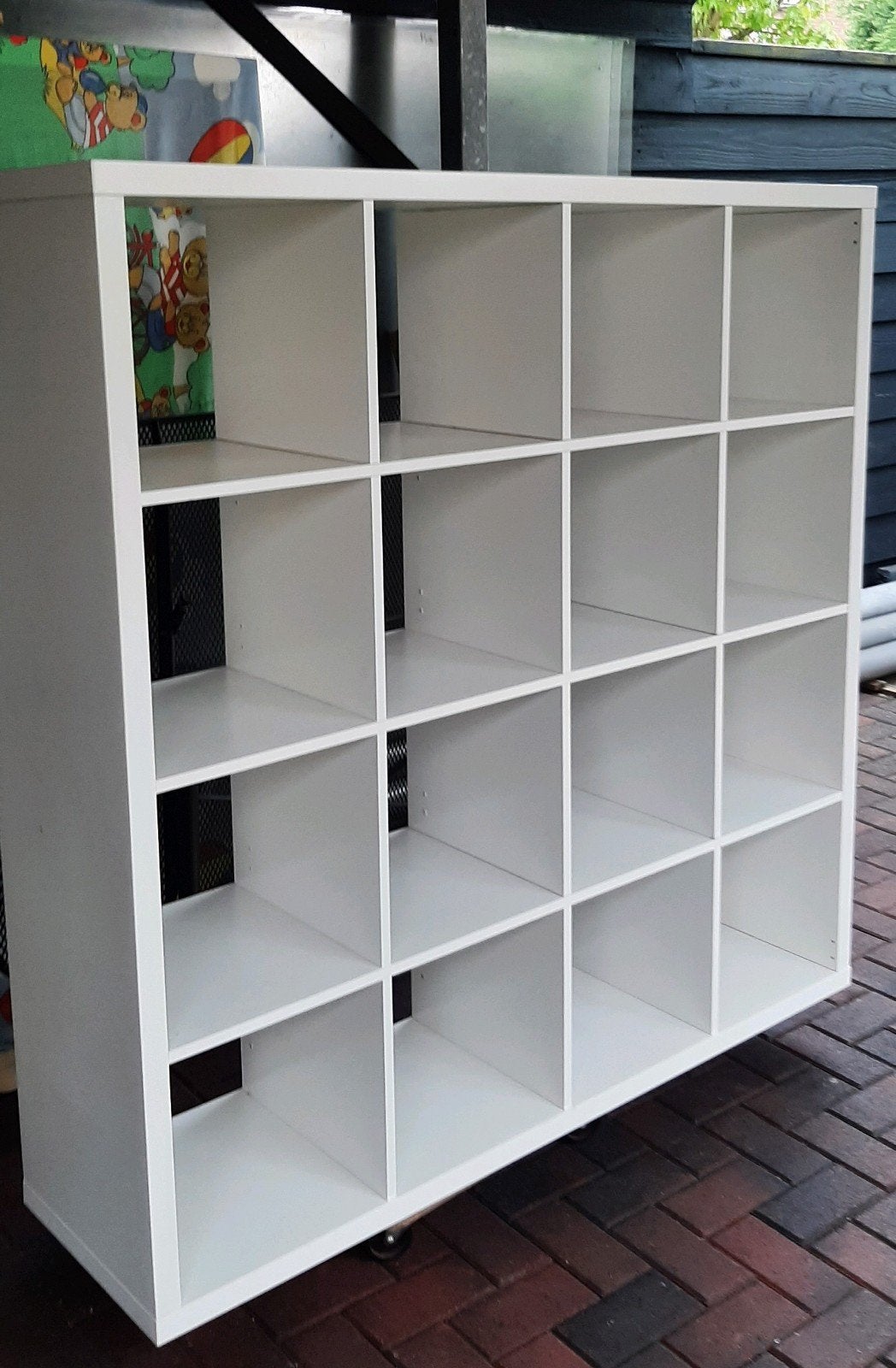 Ikea kallax Vakkenkast 4x4  wit, Huis en Inrichting, Ophalen, Gebruikt