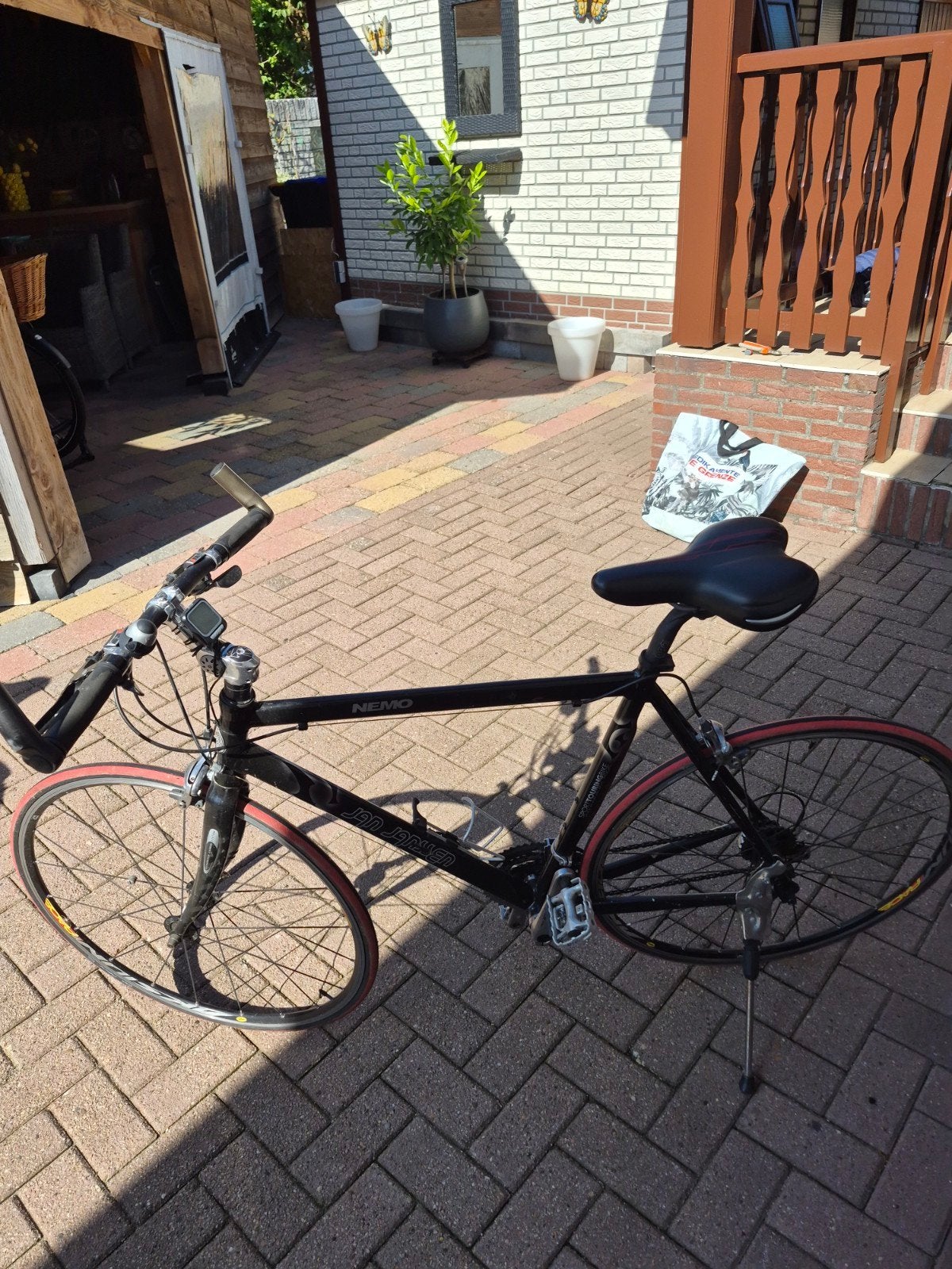 jan jansen fiets, 28 inch, Gebruikt, Aluminium, 15 tot 20 versnellingen