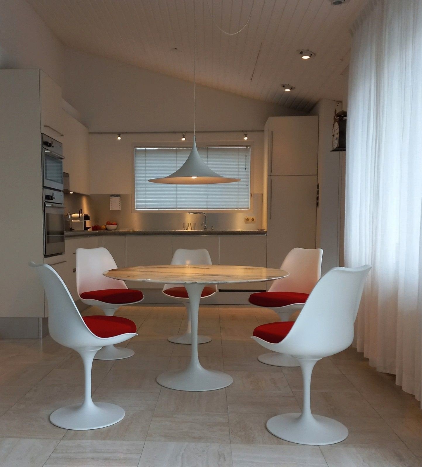 tulipe uittrekbare tafels eero saarinen mid-century fauteuil, Ophalen of Verzenden, Nieuw