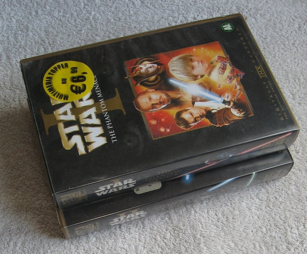Phantom Menace + Attack of Clones STAR WARS vhs (ovp), Cd's en Dvd's, Alle leeftijden, Ophalen of Verzenden, Nieuw in verpakking