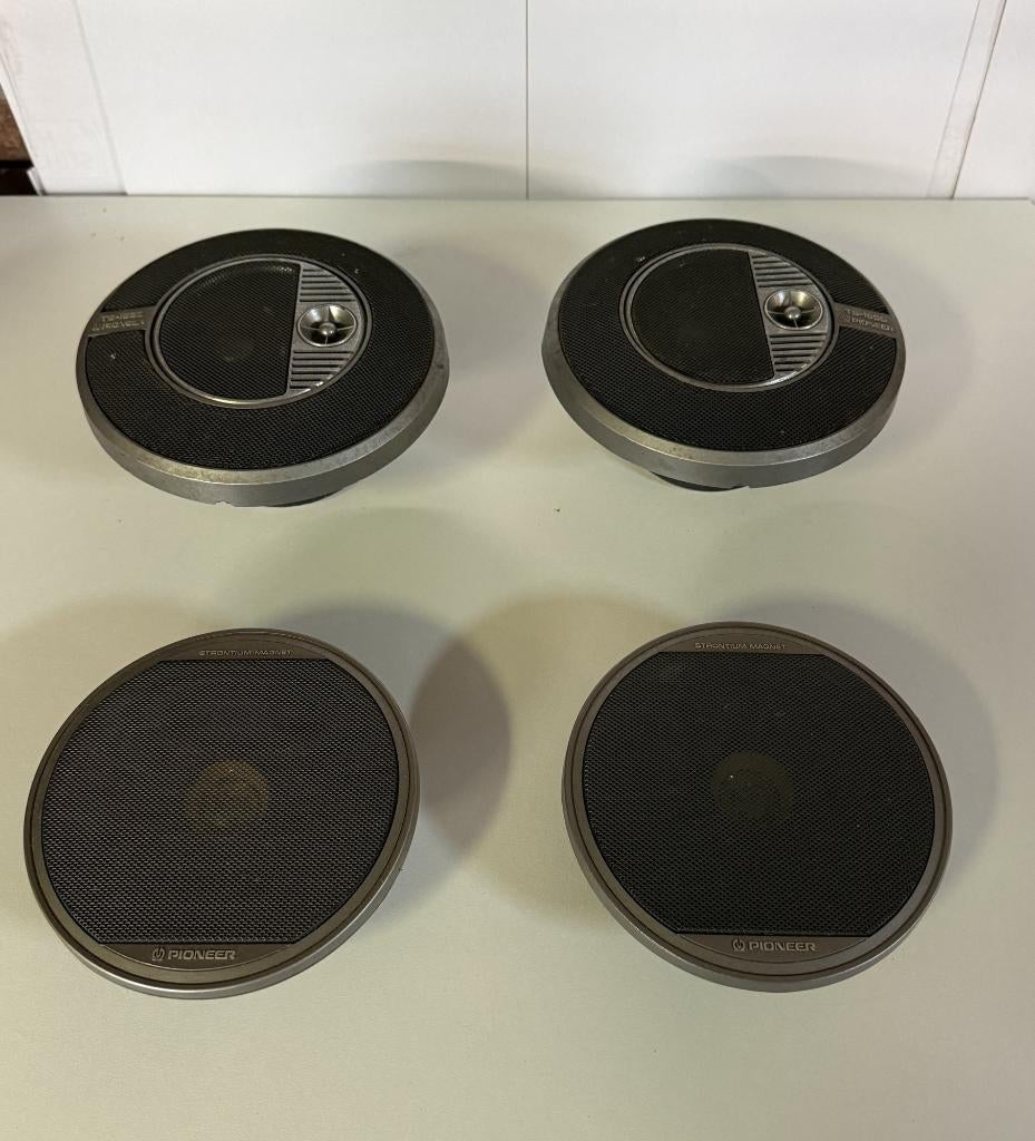 Vintage Pioneer auto speaker set Adv# Speaker-1, Auto diversen, Ophalen, Gebruikt