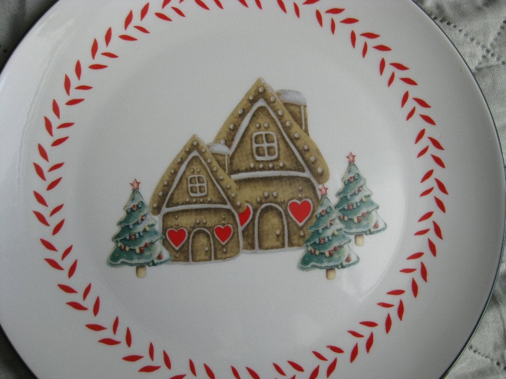 kerst groot plat bord, Verzenden, Nieuw