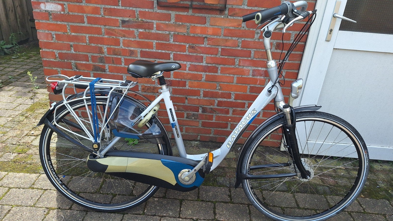 Batavus damesfiets, framehoogte 48 cm, Ophalen, Terugtraprem, Gebruikt, 47 tot 50 cm