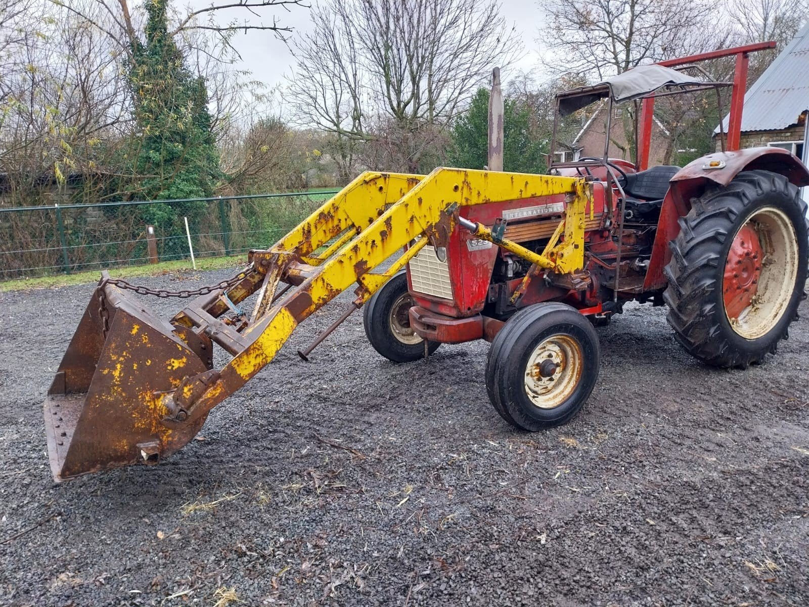 International 523 agriomatic Diesel Tractor met voorlader, Ophalen, Gebruikt, McCormick, Tot 80 Pk